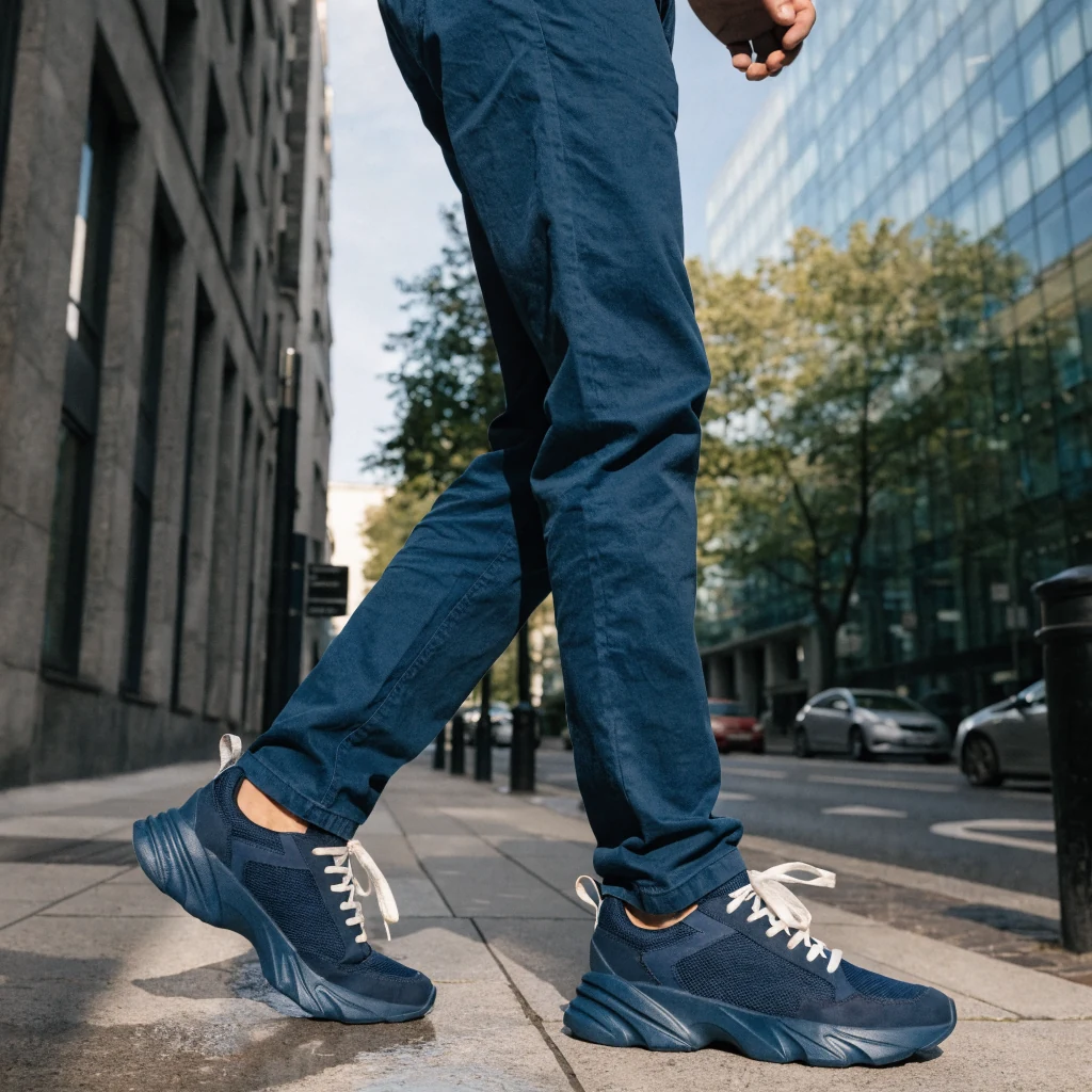 Uomo in slip-on casual estive